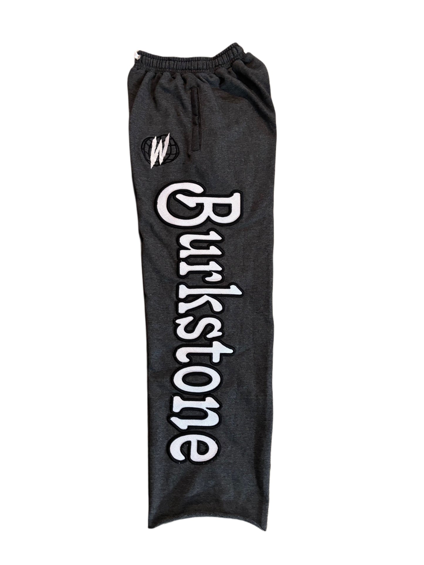 BurkStone Embroidered Sweatpants