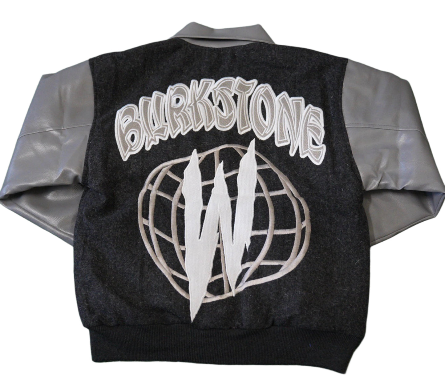 Gray Varsity Jacket