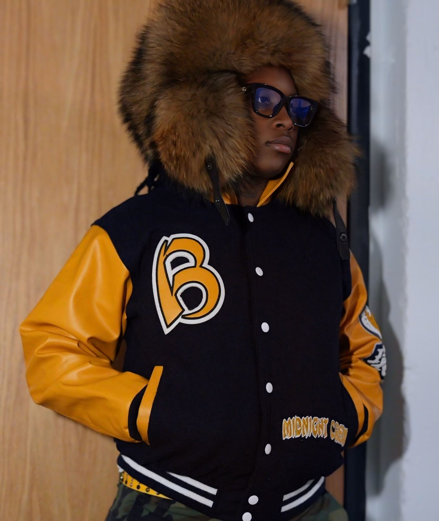 Navy Varisty Jacket