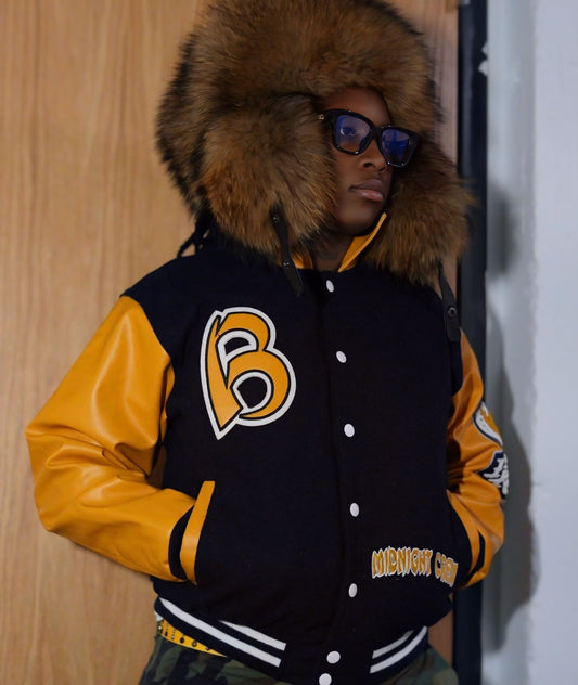 Navy Varisty Jacket
