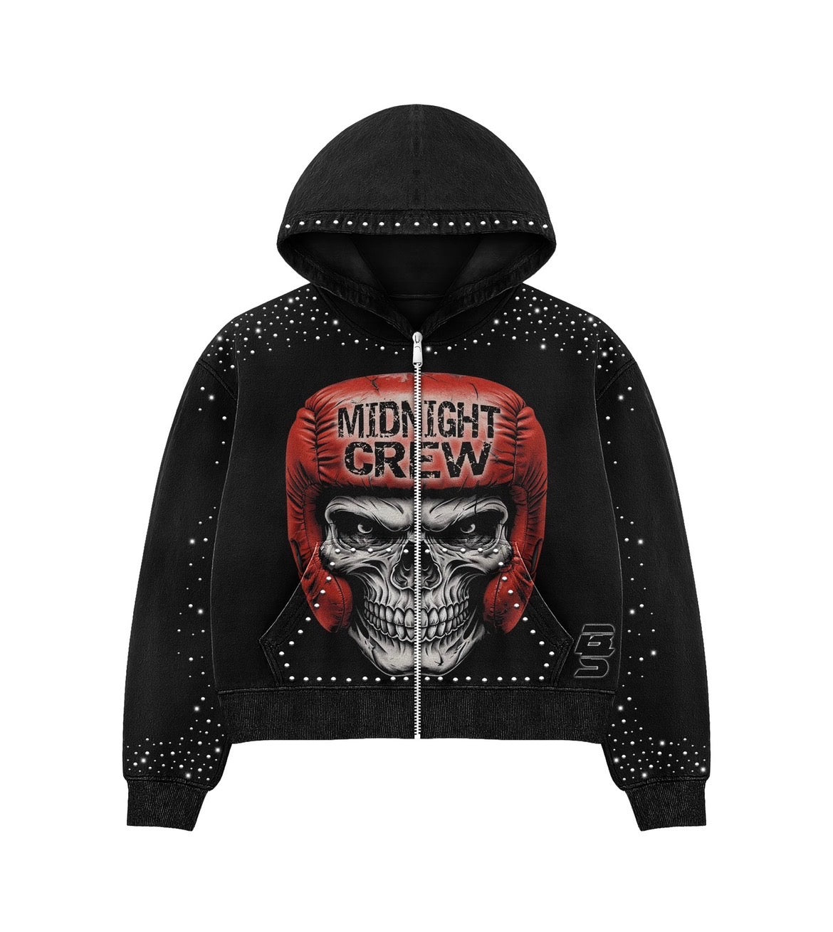 Midnight Crew Boxer Hoodie