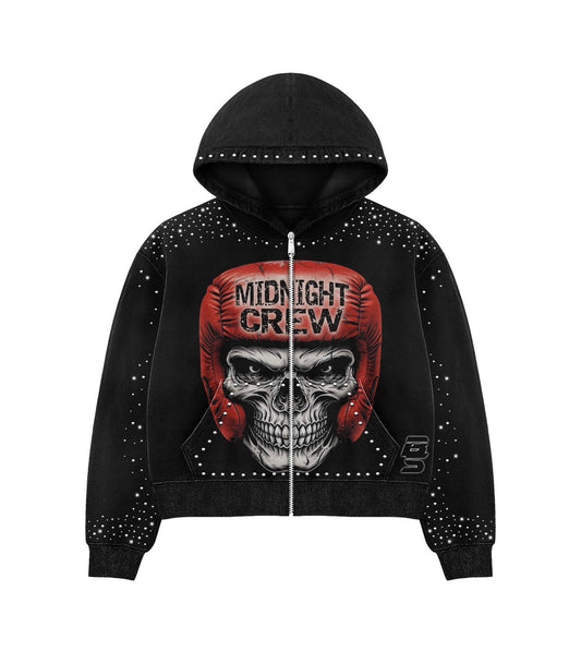 Midnight Crew Boxer Hoodie