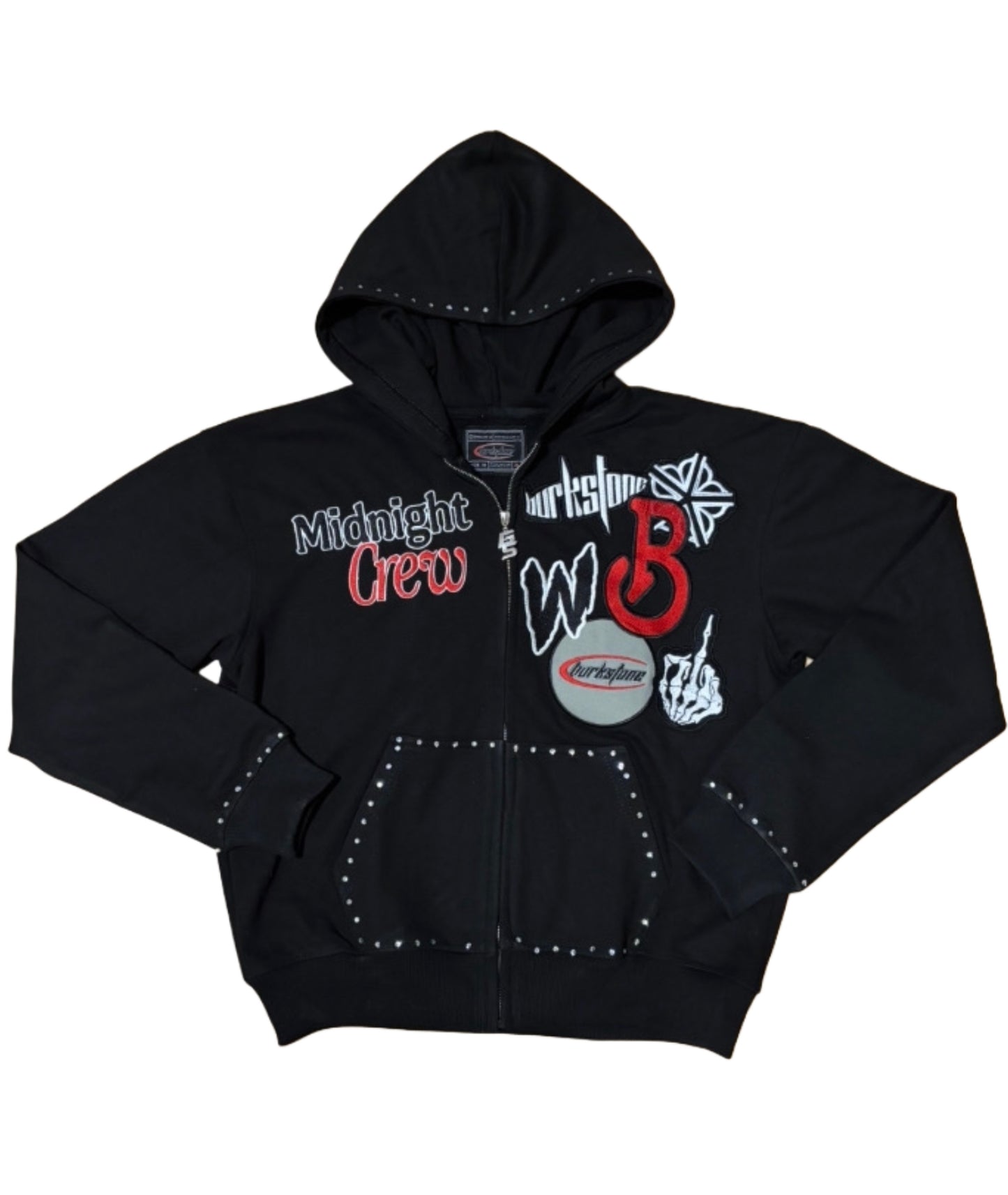 Multi-Patch Hoodie