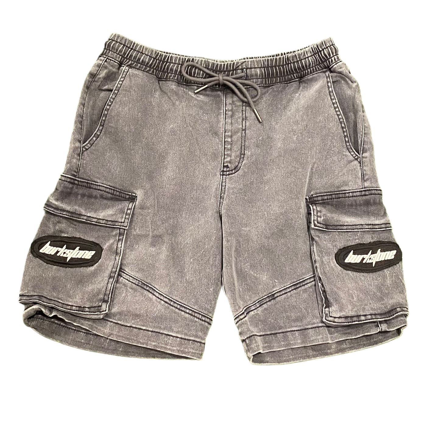 Jean cargo shorts