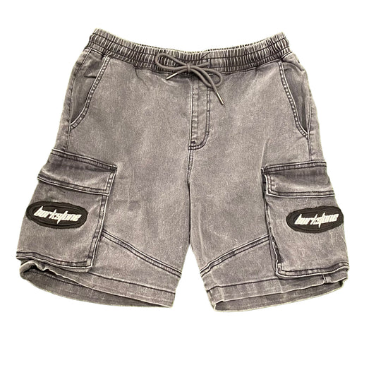 Jean cargo shorts