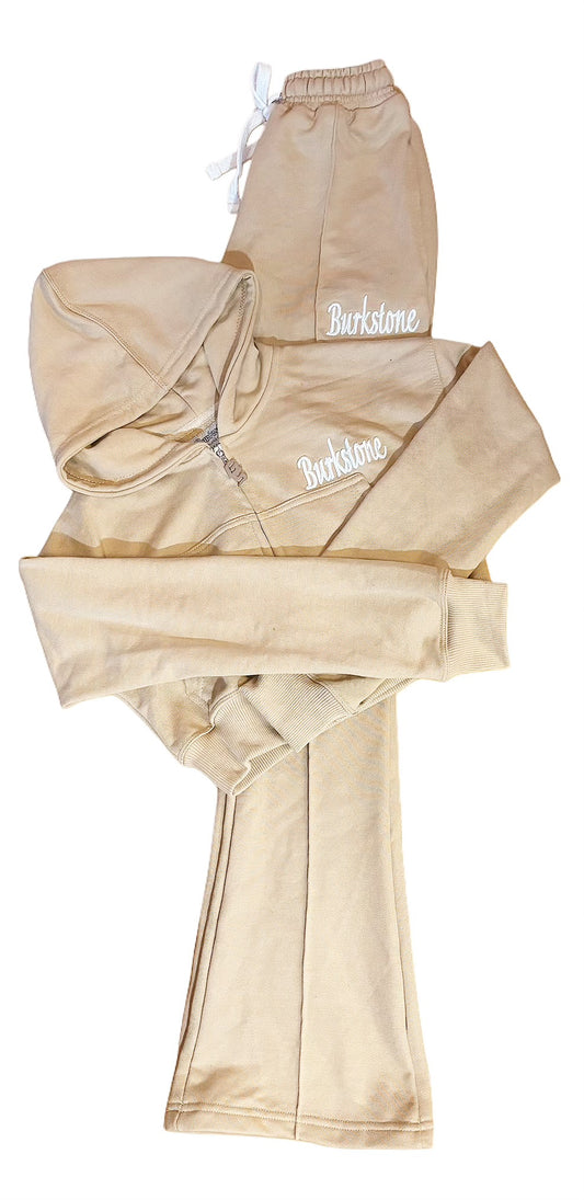 Cream Simplicity Sweatsuit