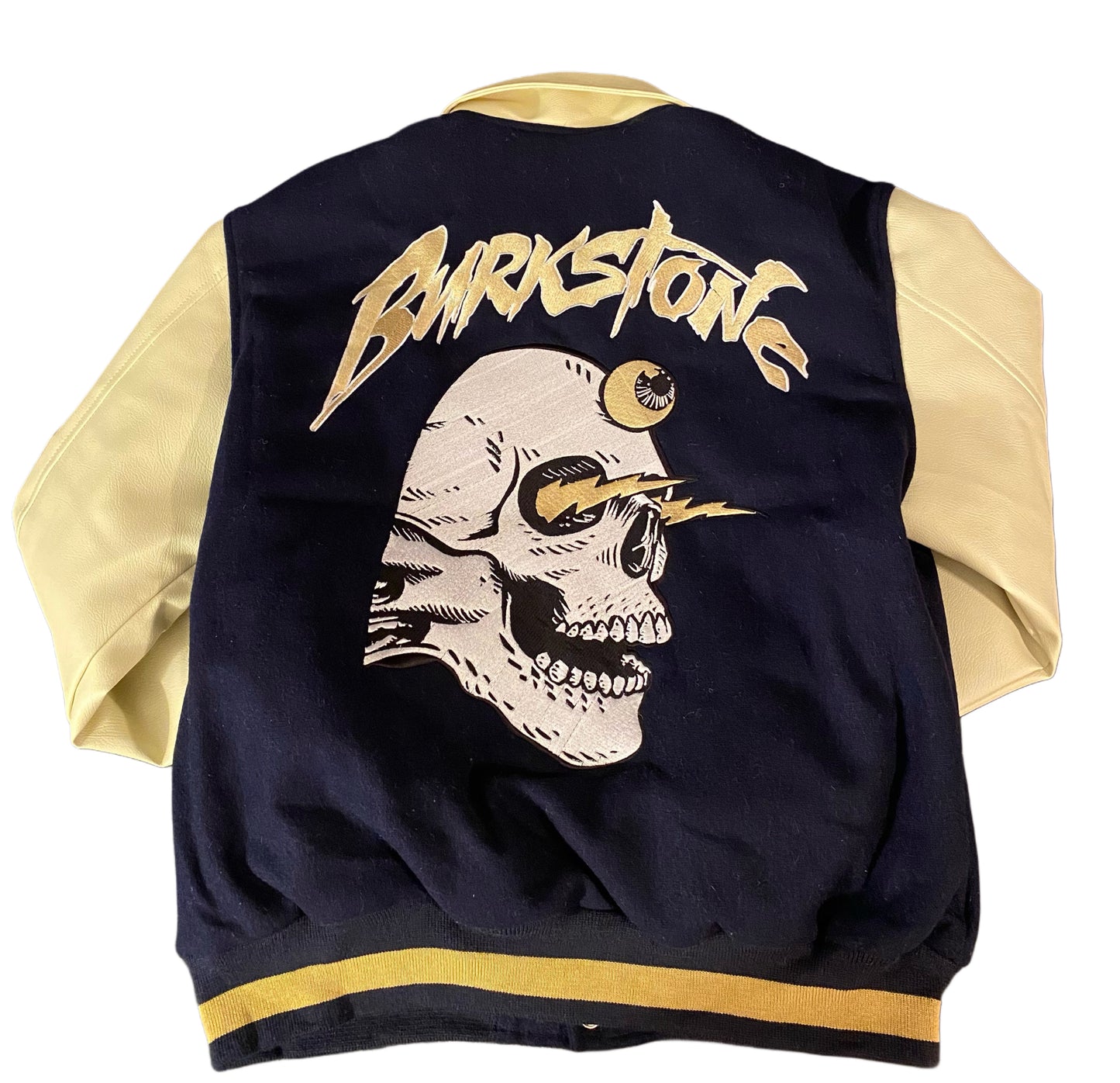 Burkstone Leather Varsity Jacket