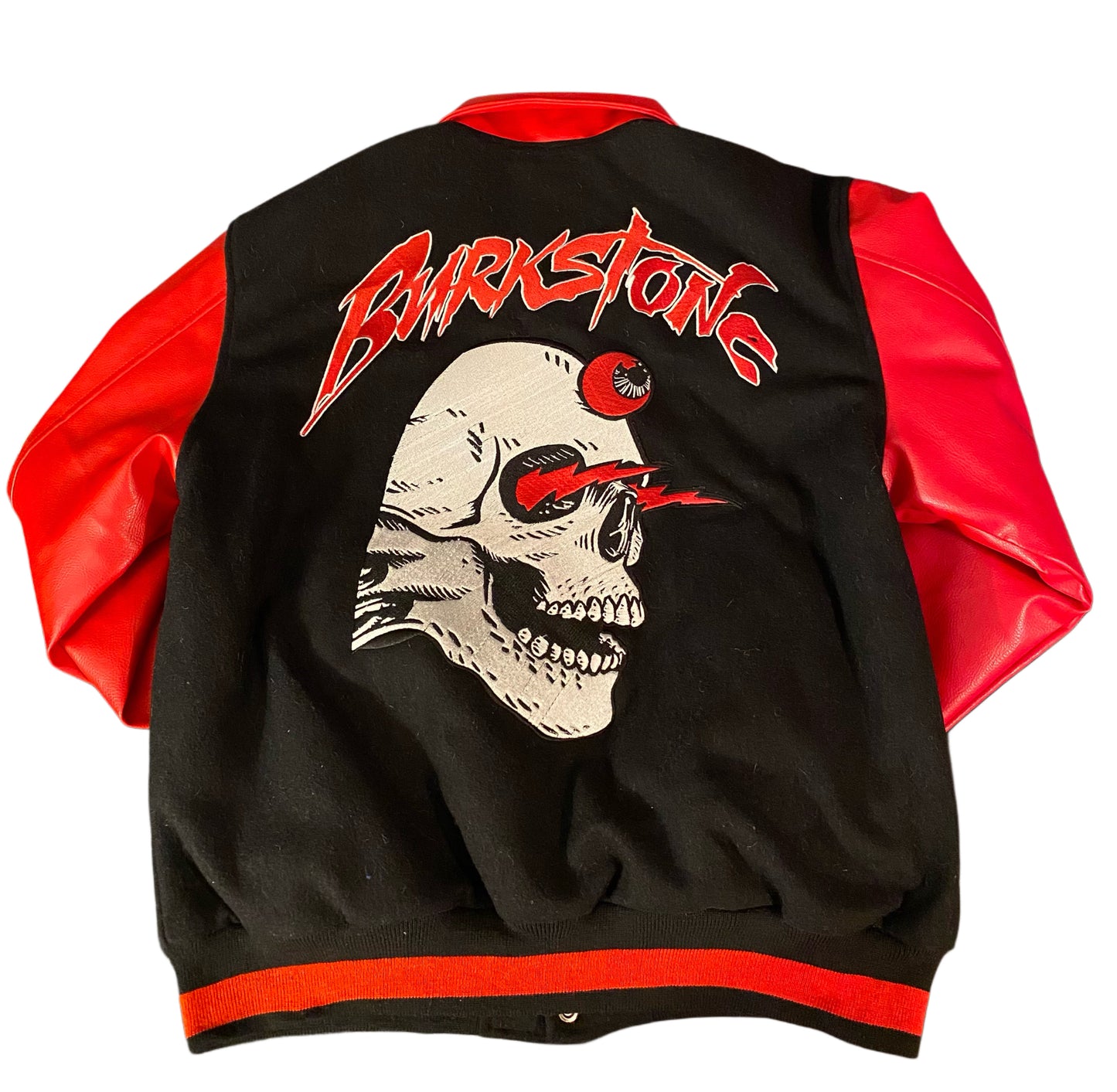 Burkstone Leather Varsity Jacket